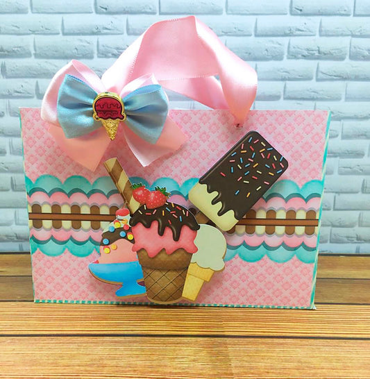 Ice Cream birthday - Ice Cream Favors - Ice Cream birthday party- Ice Cream Party decor - Ice Cream Goodie bag - Ice cream social -