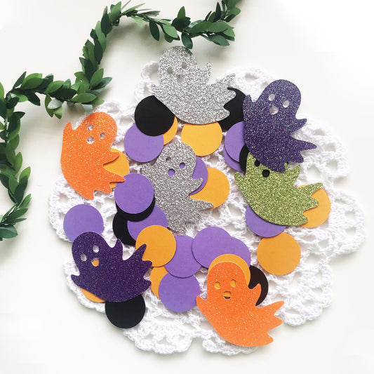 Halloween Party Decorations, Halloween Confetti, Ghost Decor, Ghost Decoration, Halloween Party Supplies, 75 Pieces