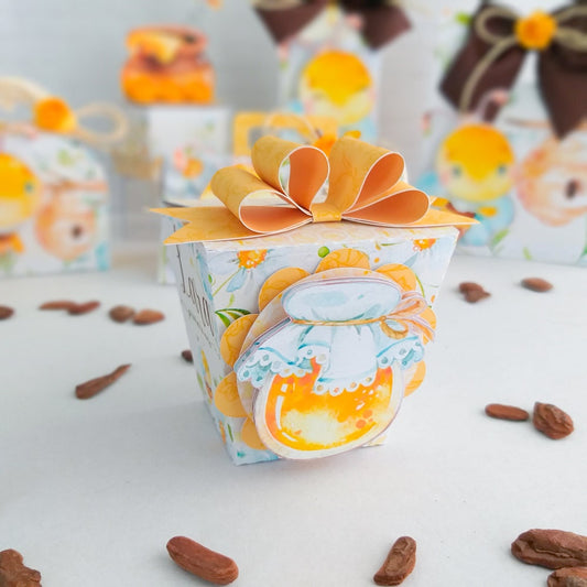 Honey Personalized Baby Shower Sushi box Box - Honey Bee Personalized gift Box - Bumble bee baby shower favor - bee party favor