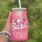 BB Girl pink Snowglobe tumbler
