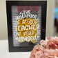 Teacher Appreciation Shadow box