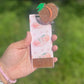 Peaches  Badge Reel