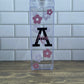 Customizable Milk Carton  water bottle - With Daisies