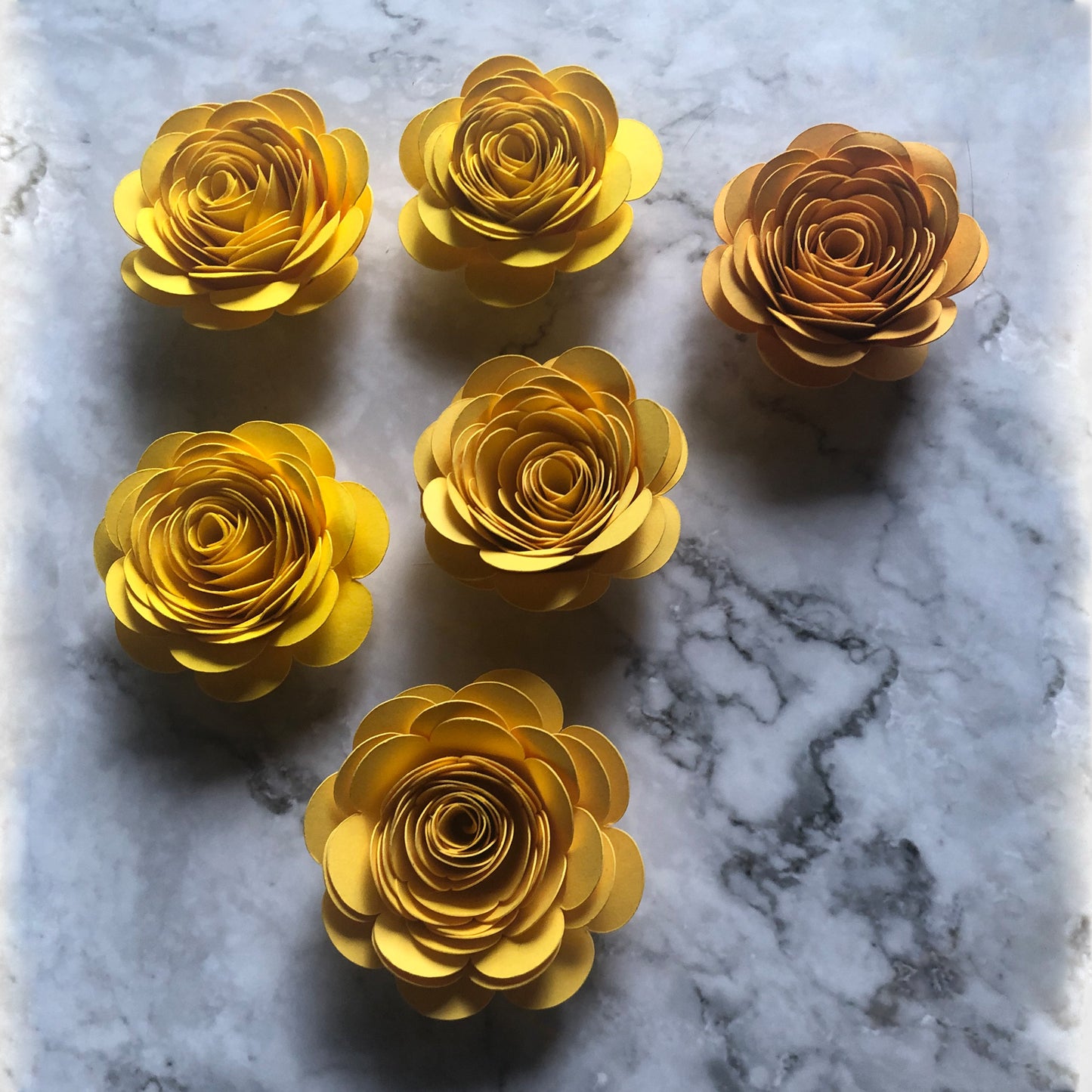 Hand Rolled Paper Flowers