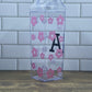 Customizable Milk Carton  water bottle - With Daisies