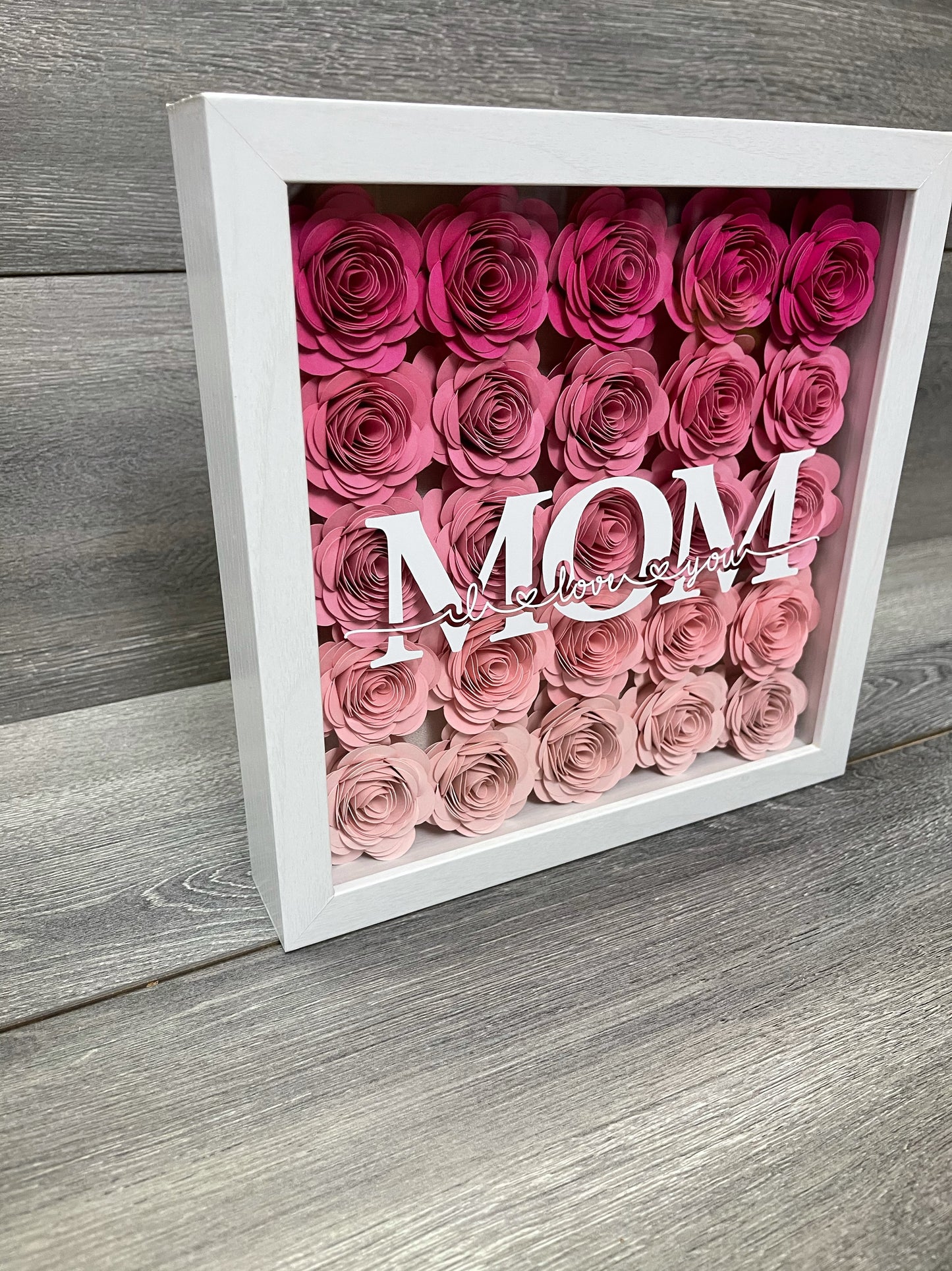 Mom- I love you Shadowbox