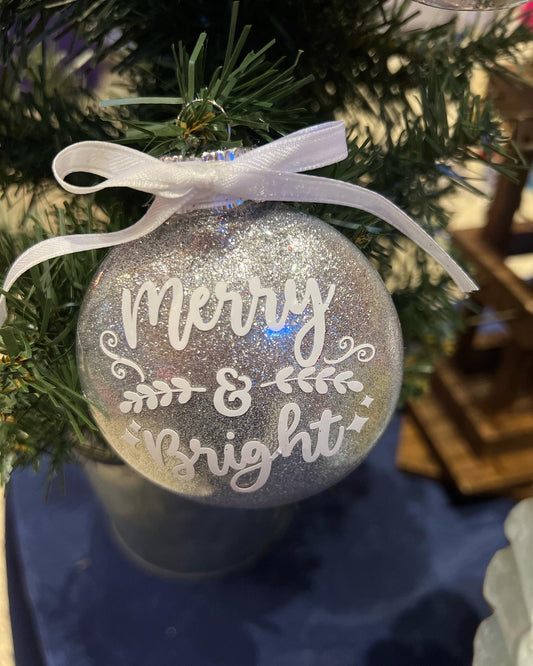 Merry & Bright Ornament