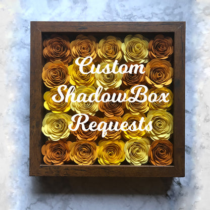 Custom Shadowbox Request