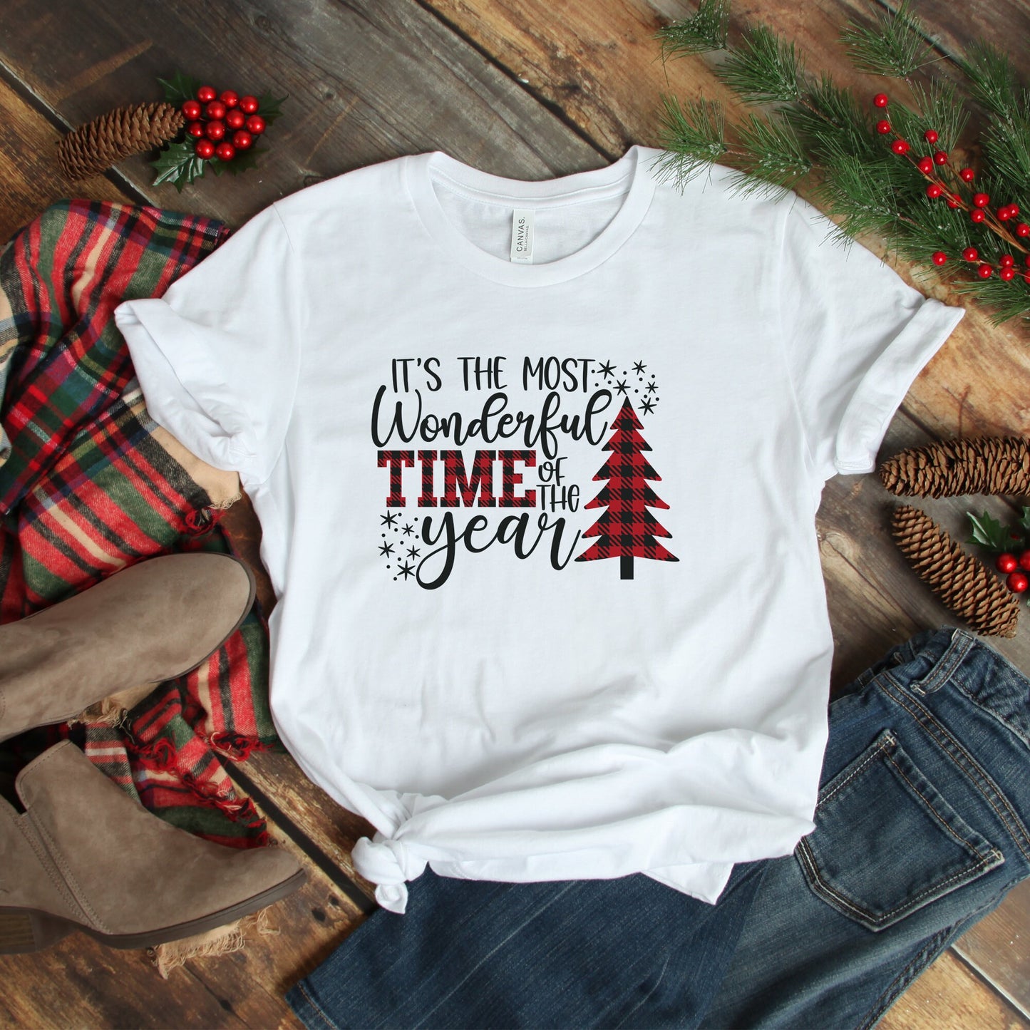 Christmas T-Shirt, Holiday Shirt, Christmas Gift, Christmas Tee, Christmas Family shirts, Christmas Kids, Christmas, plaid, womens, shirt