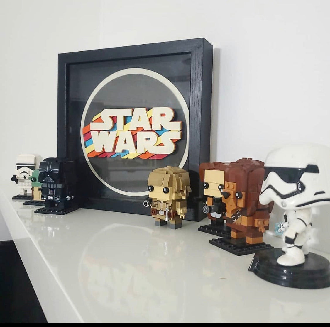 Custom Star Wars themed Shadow Box